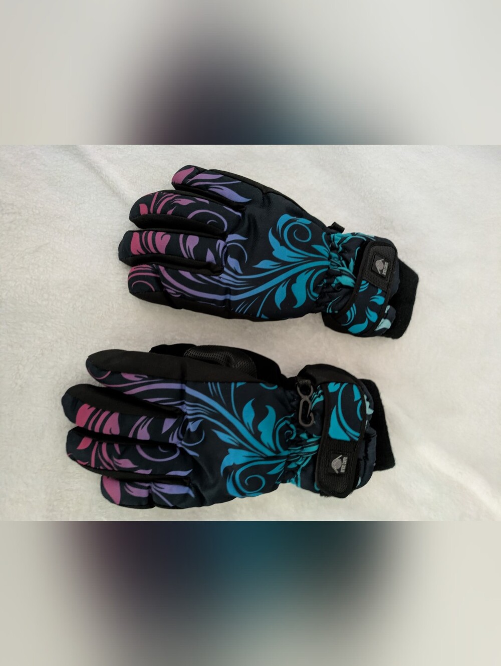 EUC N'Ice Caps kids' snow gloves w/thinsulate lining